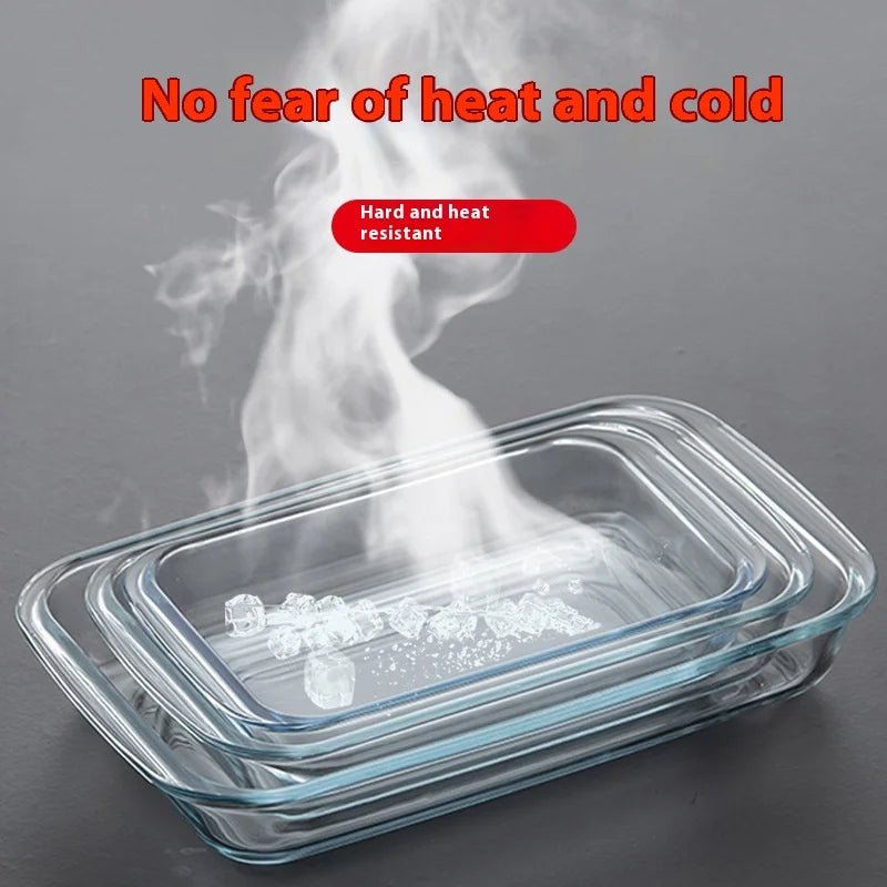 Plat à Four en Verre avec Couvercle – Antiadhésif, Du Congélateur au Four, 21 Formats - Cuisine Chez Nadine