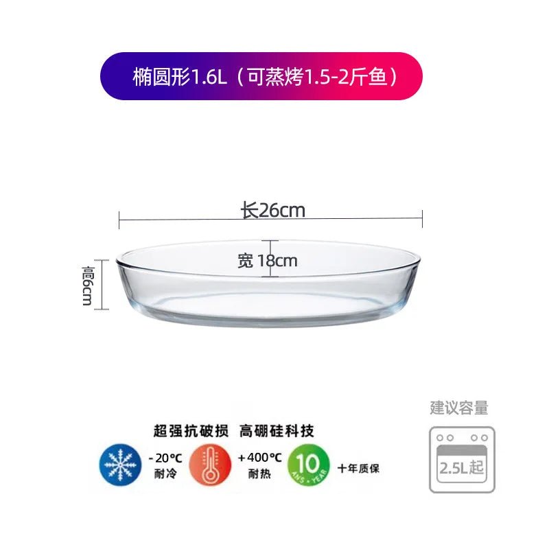 Plat à Four en Verre avec Couvercle – Antiadhésif, Du Congélateur au Four, 21 Formats - Cuisine Chez Nadine