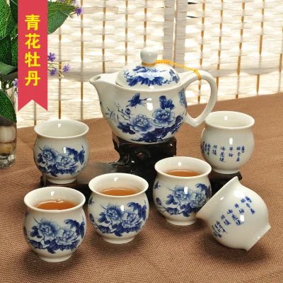 Plateau de Service en Porcelaine avec Poignées - Organiseur pour Café, Thé, Gâteaux et Collations pour Cuisine et Bureau - Cuisine Chez Nadine