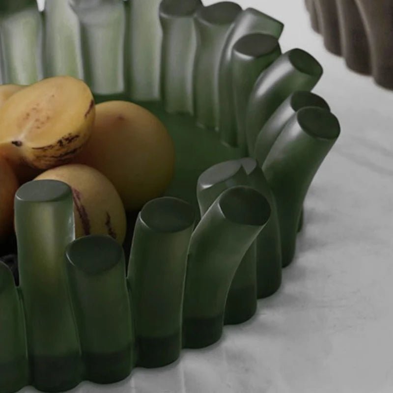 Plateau Décoratif Minimaliste Créatif - Coupe à Fruits et Organisateur Élégant pour Table et Maison - Cuisine Chez Nadine