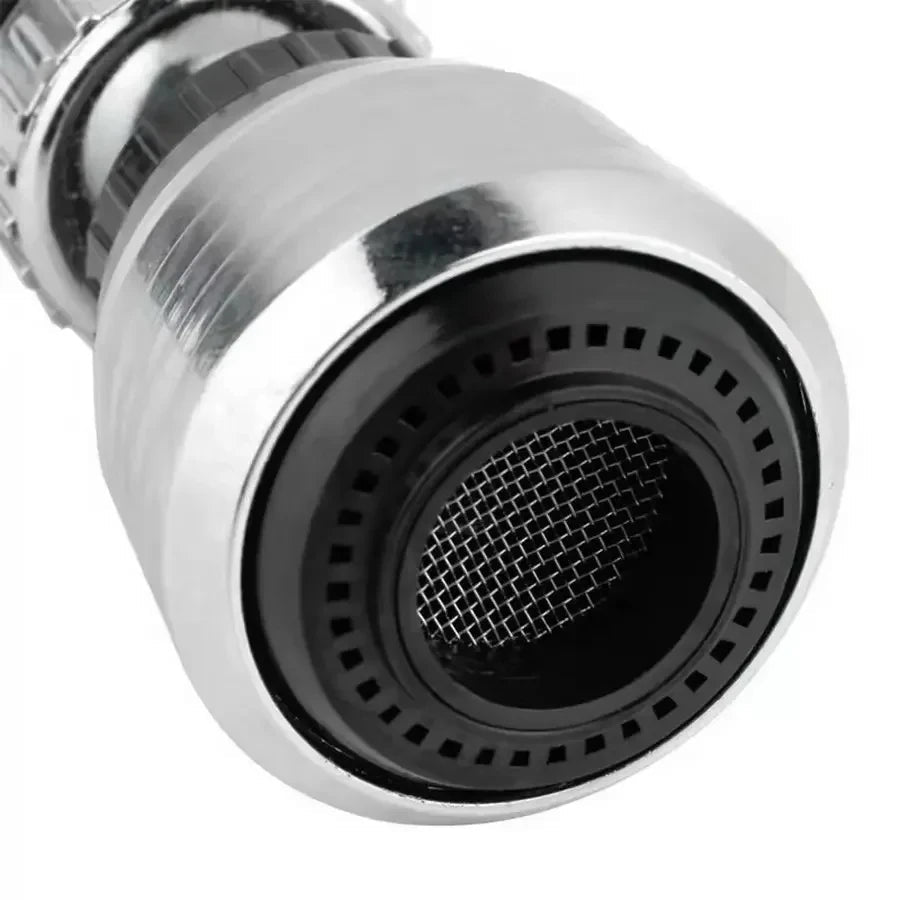 Prolongateur de Robinet en Acier Inoxydable Économiseur d'Eau Rotatif Anti - Éclaboussures - Aérateur Extensible pour Cuisine - Cuisine Chez Nadine