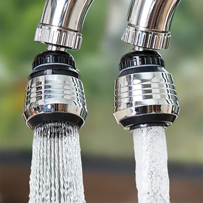 Prolongateur de Robinet Rotatif 360° avec 2 Modes et Haute Pression - Économiseur d'Eau pour Cuisine et Salle de Bain - Cuisine Chez Nadine