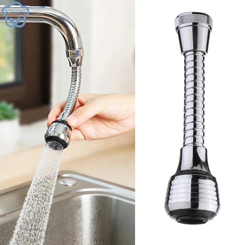 Prolongateur de Robinet Rotatif 360° avec 2 Modes et Haute Pression - Économiseur d'Eau pour Cuisine et Salle de Bain - Cuisine Chez Nadine