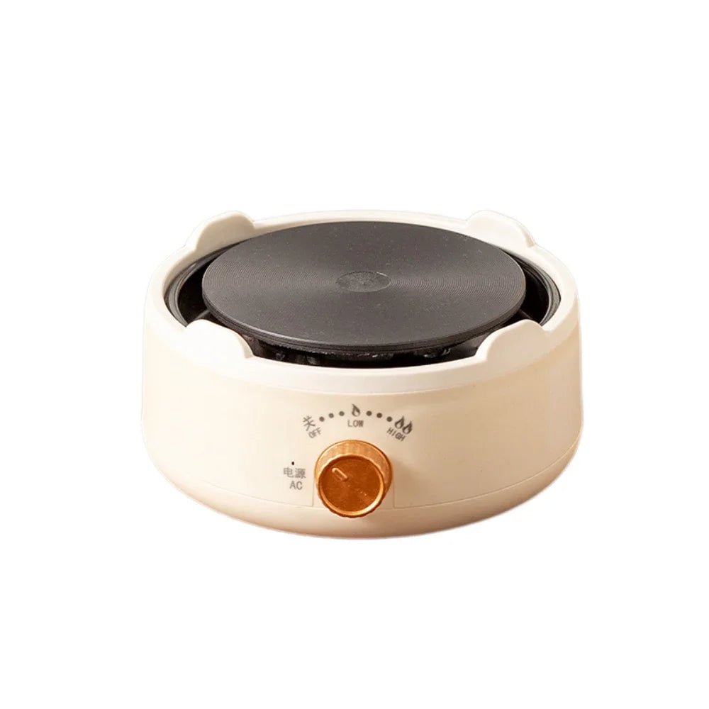 Réchaud Électrique Multifonction 500W - Base Chauffante Ajustable pour Café et Cuisine - Cuisine Chez Nadine