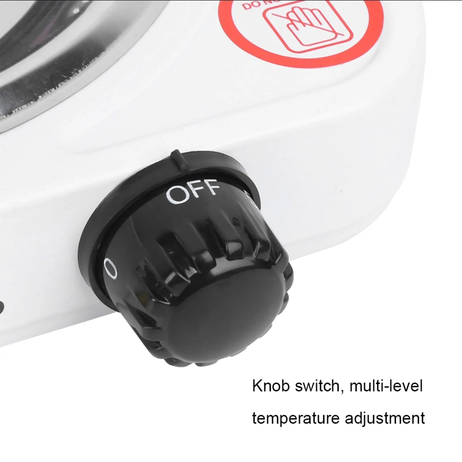 Réchaud Électrique Portable 1000W en Acier Inoxydable - Plaque de Cuisson Simple - Cuisine Chez Nadine