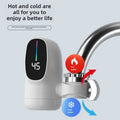 Robinet Chauffe - Eau Instantané Électrique 3000W avec Affichage de Température - Eau Chaude Immédiate pour Cuisine - Cuisine Chez Nadine
