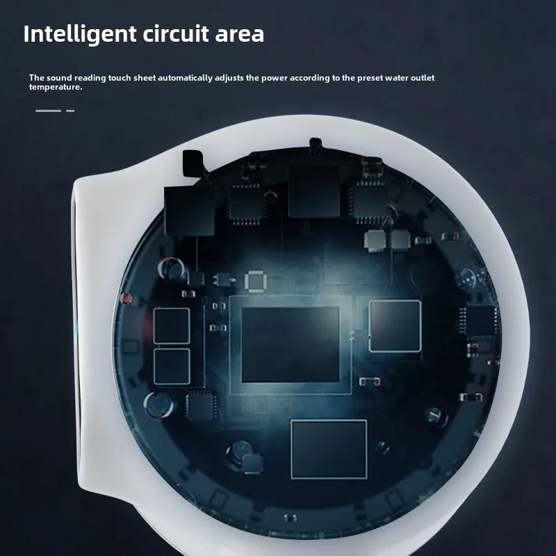 Robinet Chauffe - Eau Instantané Électrique 3000W avec Affichage de Température - Eau Chaude Immédiate pour Cuisine - Cuisine Chez Nadine