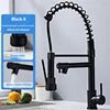 Robinet de Cuisine en Inox – Douchette Extractible, Pivotant 360°, 6 Finitions - Cuisine Chez Nadine