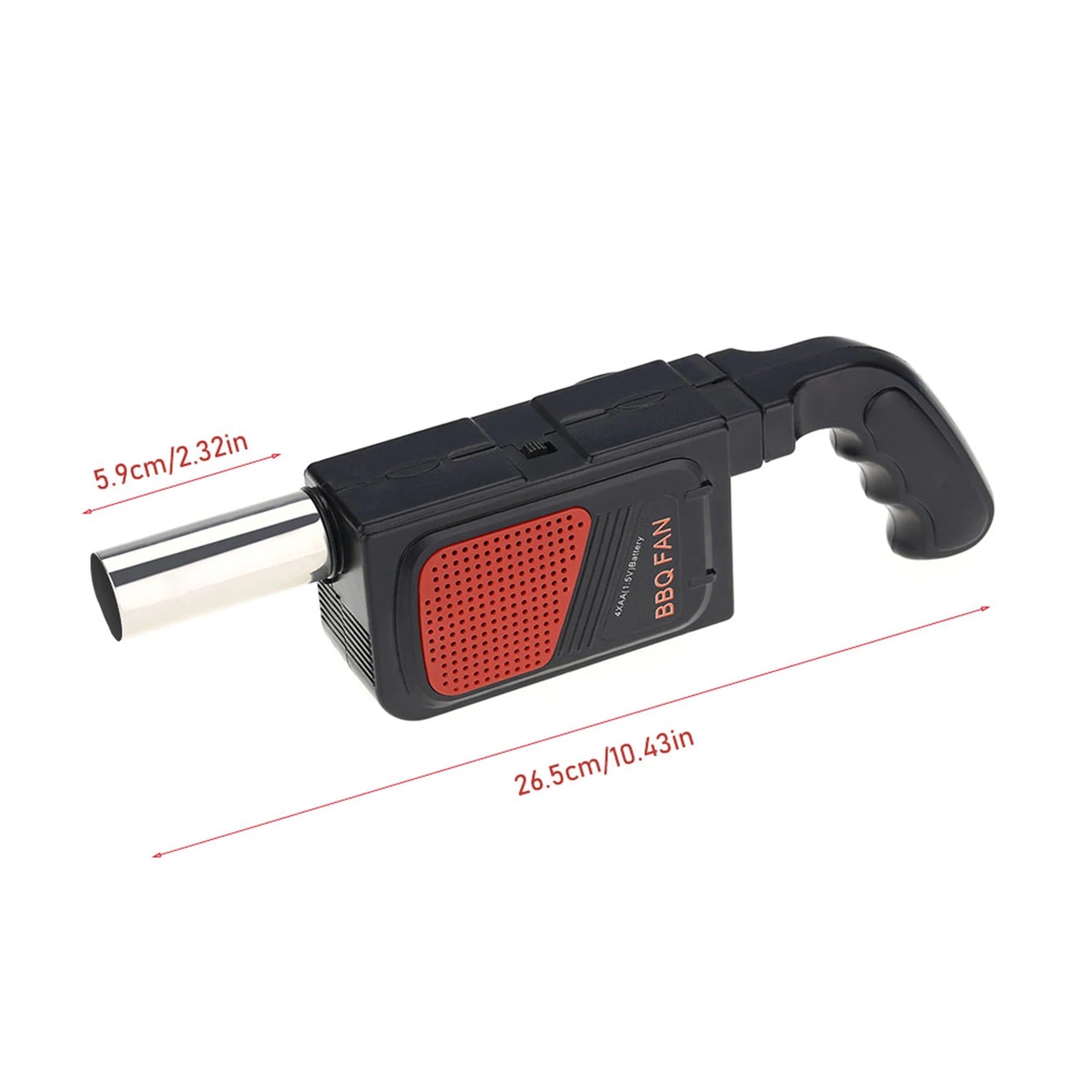 Souffleur Électrique Portable pour BBQ - Ventilateur À Main pour Barbecue, Camping et Grillades Extérieures - Cuisine Chez Nadine