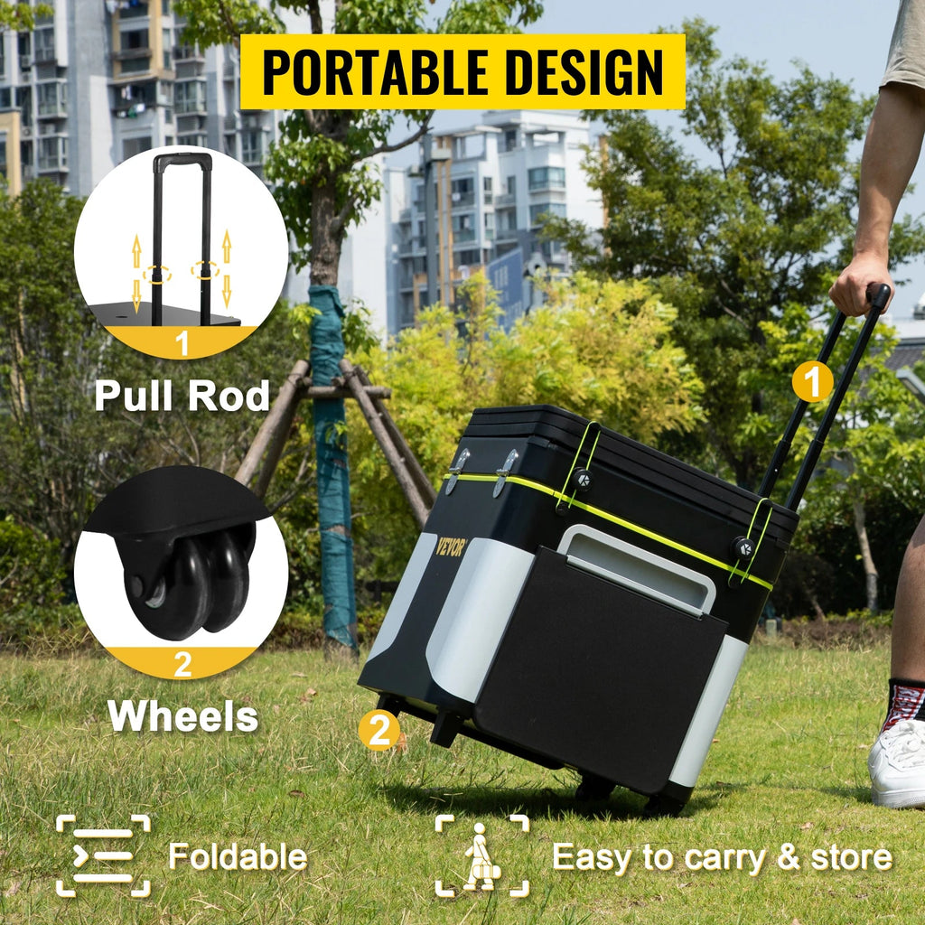 Station Cuisine Camping Pliable Multifonction - Table Portable avec Rangement et Réchaud - 16L Acier Inoxydable pour BBQ Plage Voyage - Cuisine Chez Nadine