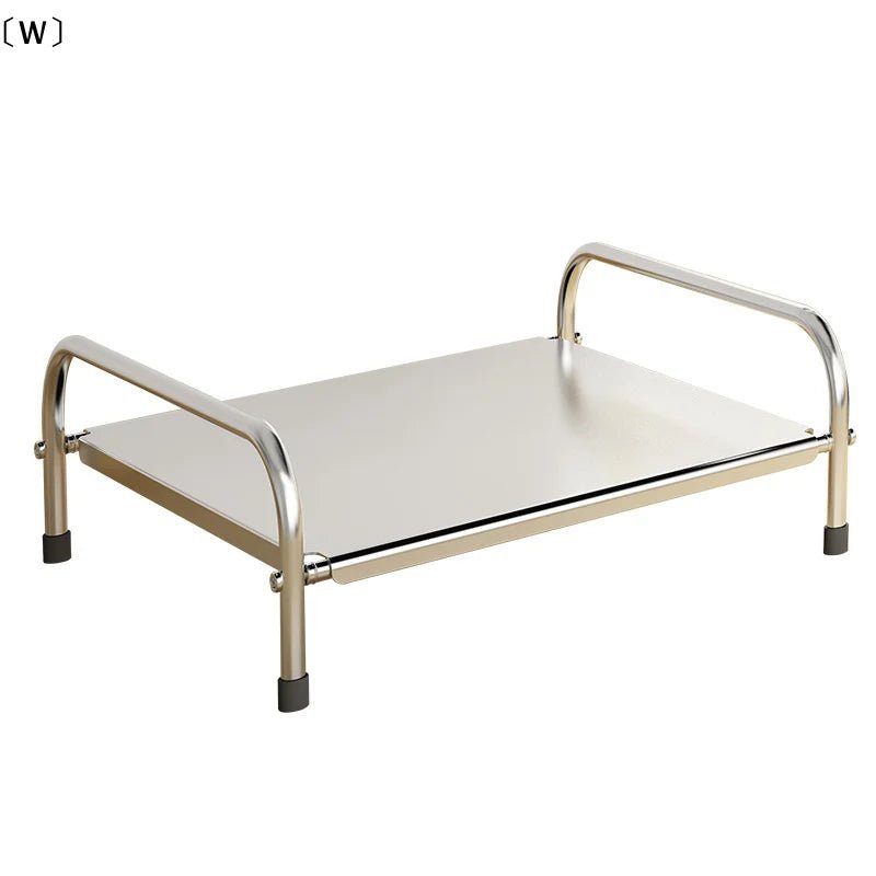 Support de Cuisinière à Induction en Acier Inoxydable Multifonctionnel sur Pied - Étagère pour Plaque de Cuisson et Cuisinière à Gaz - Cuisine Chez Nadine