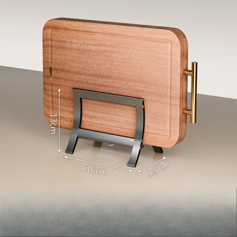 Support de rangement multifonctionnel pour planches à découper en aluminium - Étagère intégrée pour cuisine - Cuisine Chez Nadine