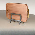Support de rangement multifonctionnel pour planches à découper en aluminium - Étagère intégrée pour cuisine - Cuisine Chez Nadine