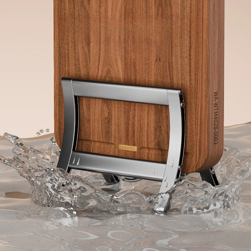 Support de rangement multifonctionnel pour planches à découper en aluminium - Étagère intégrée pour cuisine - Cuisine Chez Nadine
