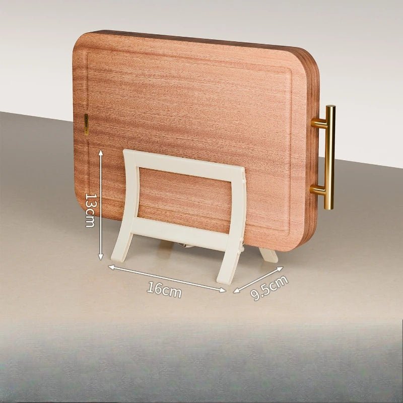 Support de rangement multifonctionnel pour planches à découper en aluminium - Étagère intégrée pour cuisine - Cuisine Chez Nadine