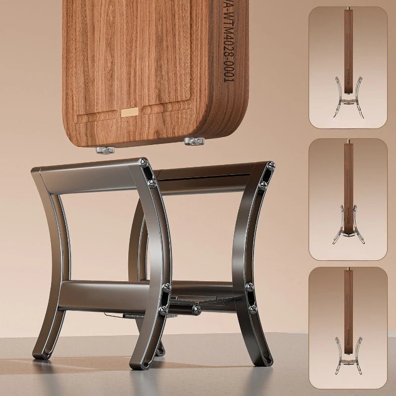 Support de rangement multifonctionnel pour planches à découper en aluminium - Étagère intégrée pour cuisine - Cuisine Chez Nadine