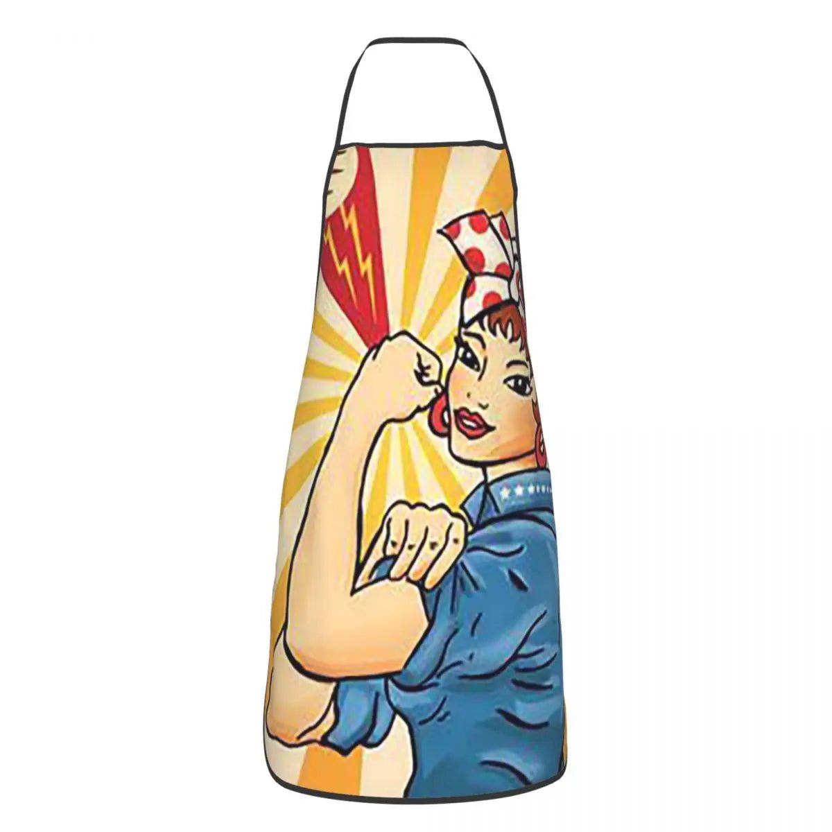 Tablier Arepas Venezuela en PVC - Tablier de Cuisine sans Manches pour Homme et Femme - Cuisine Chez Nadine