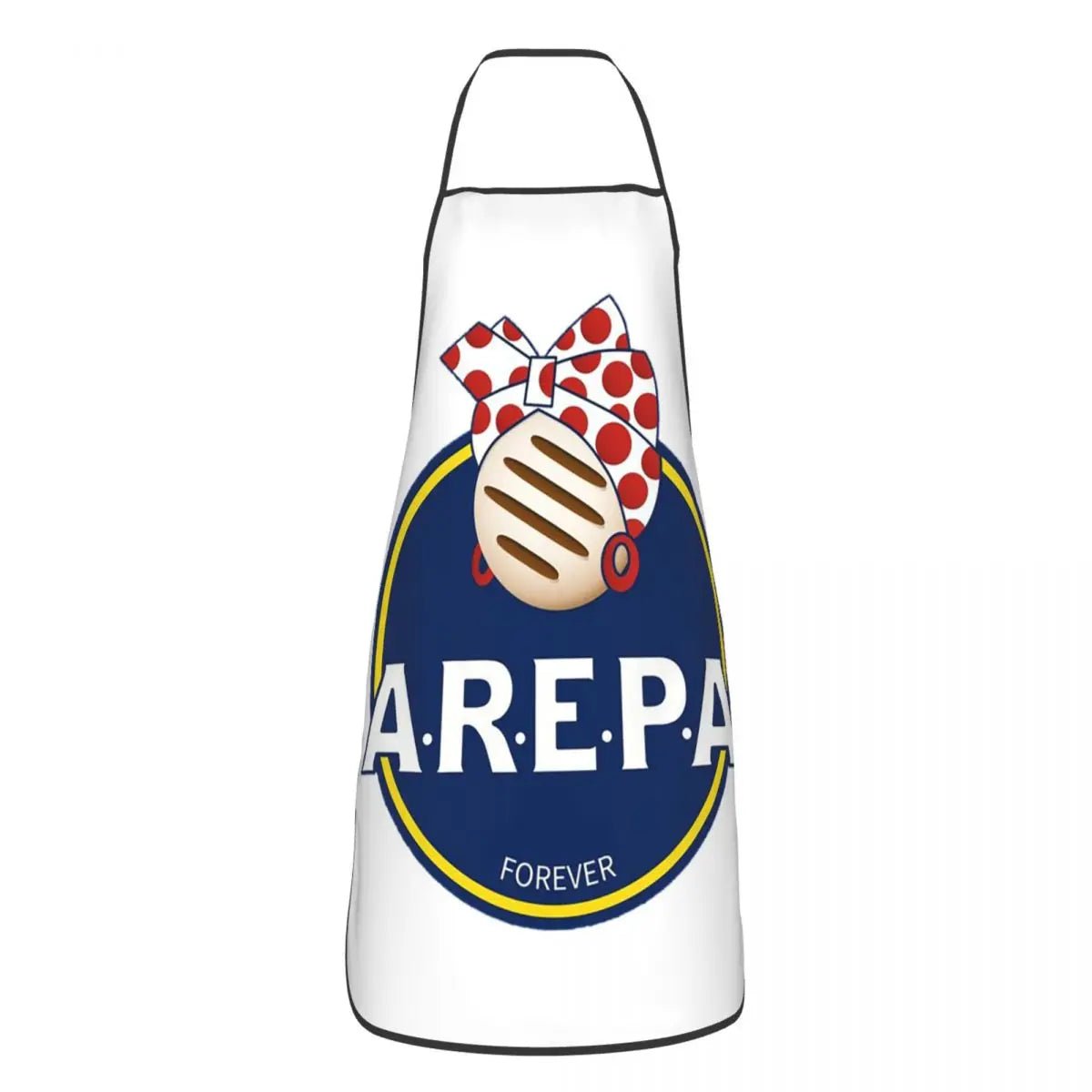 Tablier Arepas Venezuela en PVC - Tablier de Cuisine sans Manches pour Homme et Femme - Cuisine Chez Nadine