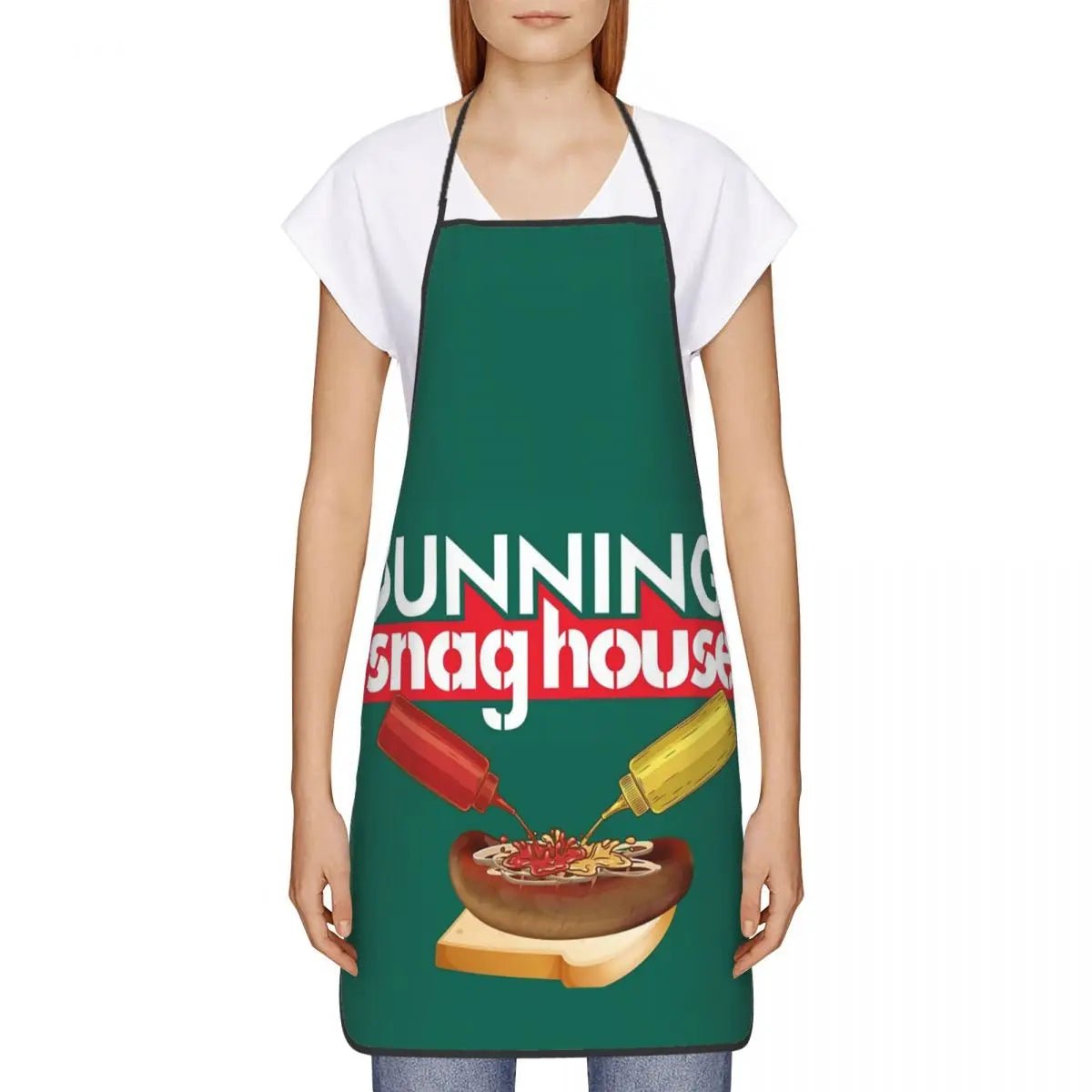 Tablier Bunnings Snaghouse en PVC - Tablier sans Manches pour Cuisine, Nettoyage et Jardinage - Cuisine Chez Nadine