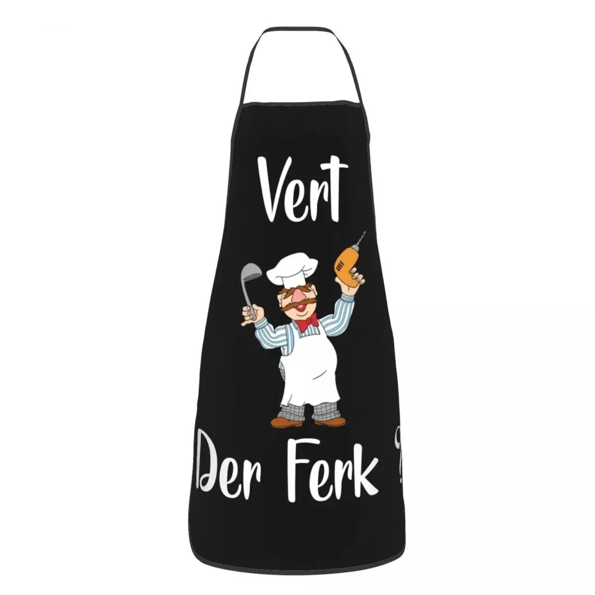 Tablier Chef Suédois Muppet Show - Tablier de Cuisine Unisexe en Tissu Oxford pour Homme et Femme - Cuisine Chez Nadine