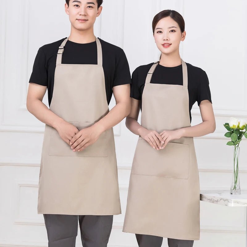 Tablier de cuisine ajustable avec poches pour femmes et hommes, tablier de chef, tablier de table, tablier de cuisine. - Cuisine Chez Nadine