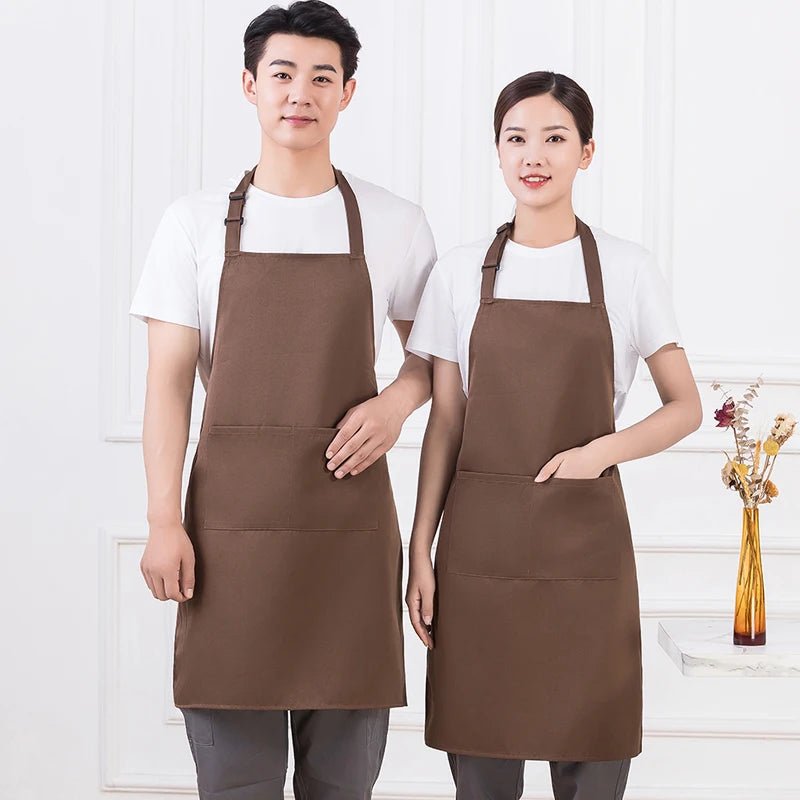 Tablier de cuisine ajustable avec poches pour femmes et hommes, tablier de chef, tablier de table, tablier de cuisine. - Cuisine Chez Nadine