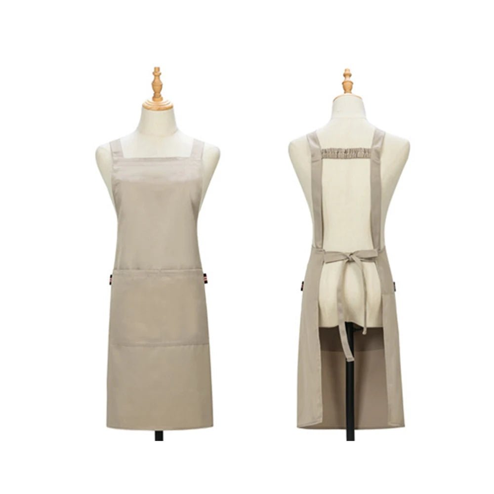 Tablier de Cuisine Ajustable avec Poches - Tablier de Chef Unisexe pour Homme et Femme - Cuisine Chez Nadine