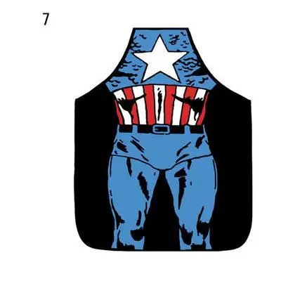 Tablier de Cuisine Super Héros Amusant - Tablier Humoristique pour Homme et Femme - Cuisine Chez Nadine