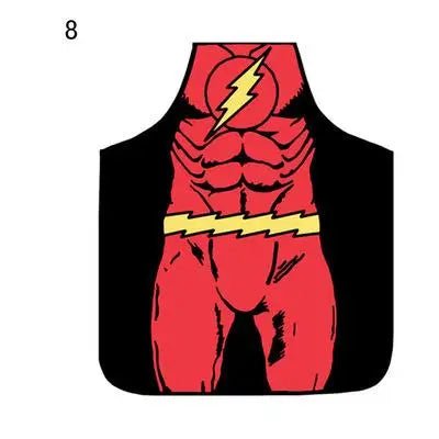 Tablier de Cuisine Super Héros Amusant - Tablier Humoristique pour Homme et Femme - Cuisine Chez Nadine