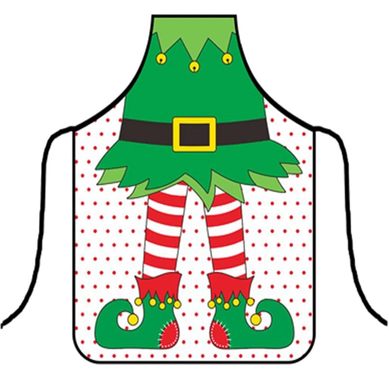 Tablier de Noël 3D Clown Amusant - Tablier de Cuisine Humoristique pour Fêtes et Soirées - Cuisine Chez Nadine