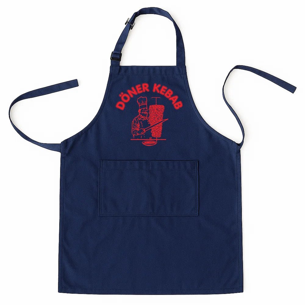 Tablier Doner Kebab en Coton - Tablier de Cuisine pour Homme et Femme - Cuisine Chez Nadine