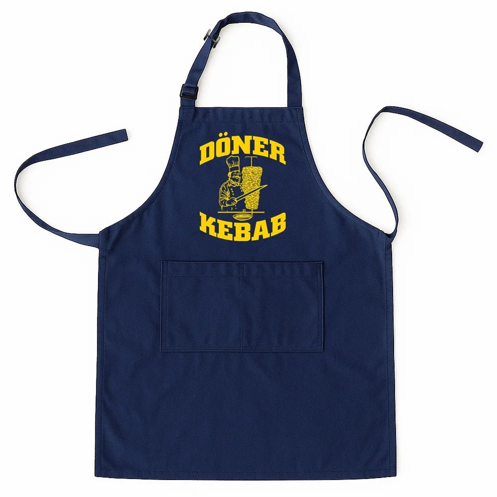 Tablier Doner Kebab en Coton - Tablier de Cuisine pour Homme et Femme - Cuisine Chez Nadine