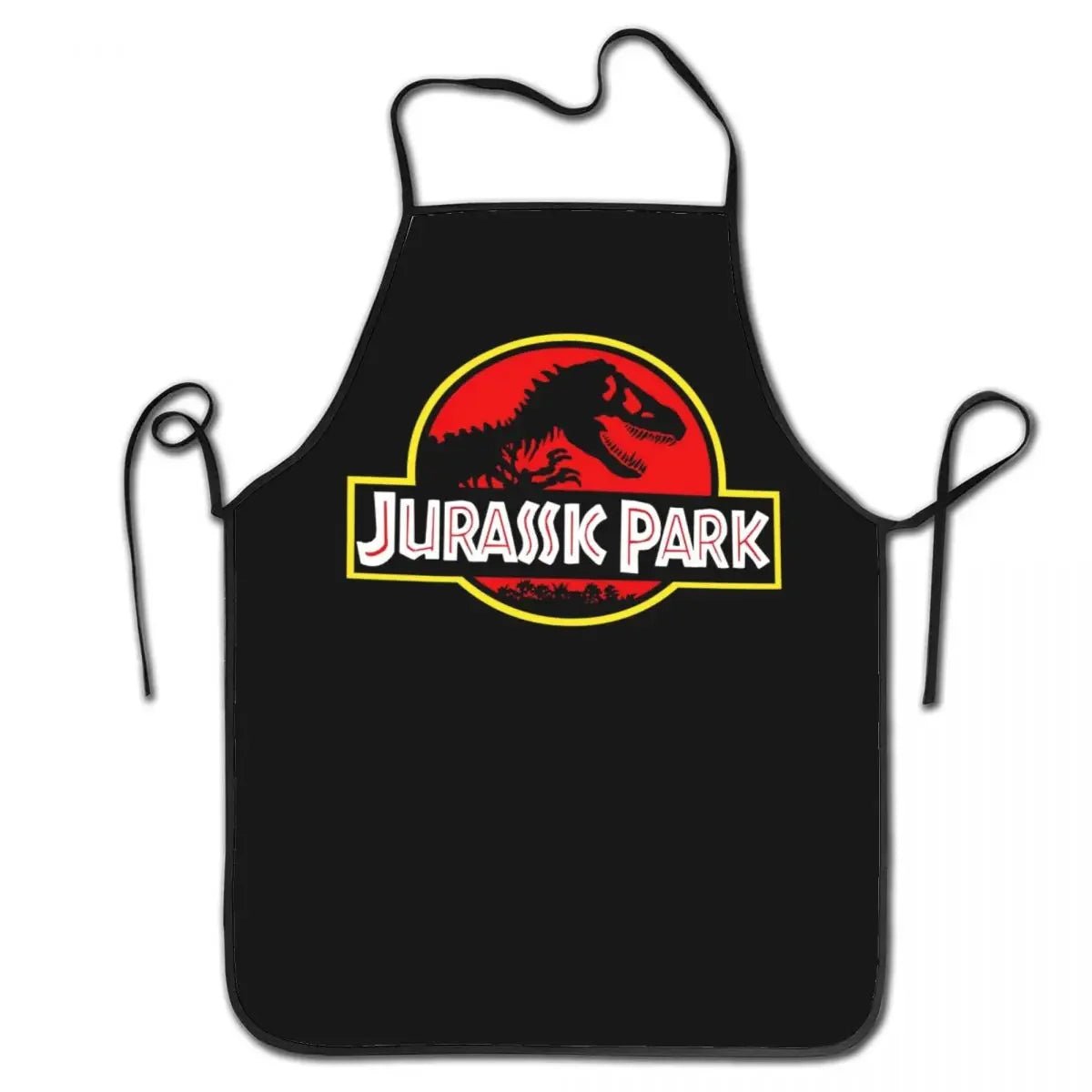Tablier Jurassic Park Logo Dinosaure - Tablier de Cuisine Unisexe en Tissu Oxford - Cuisine Chez Nadine