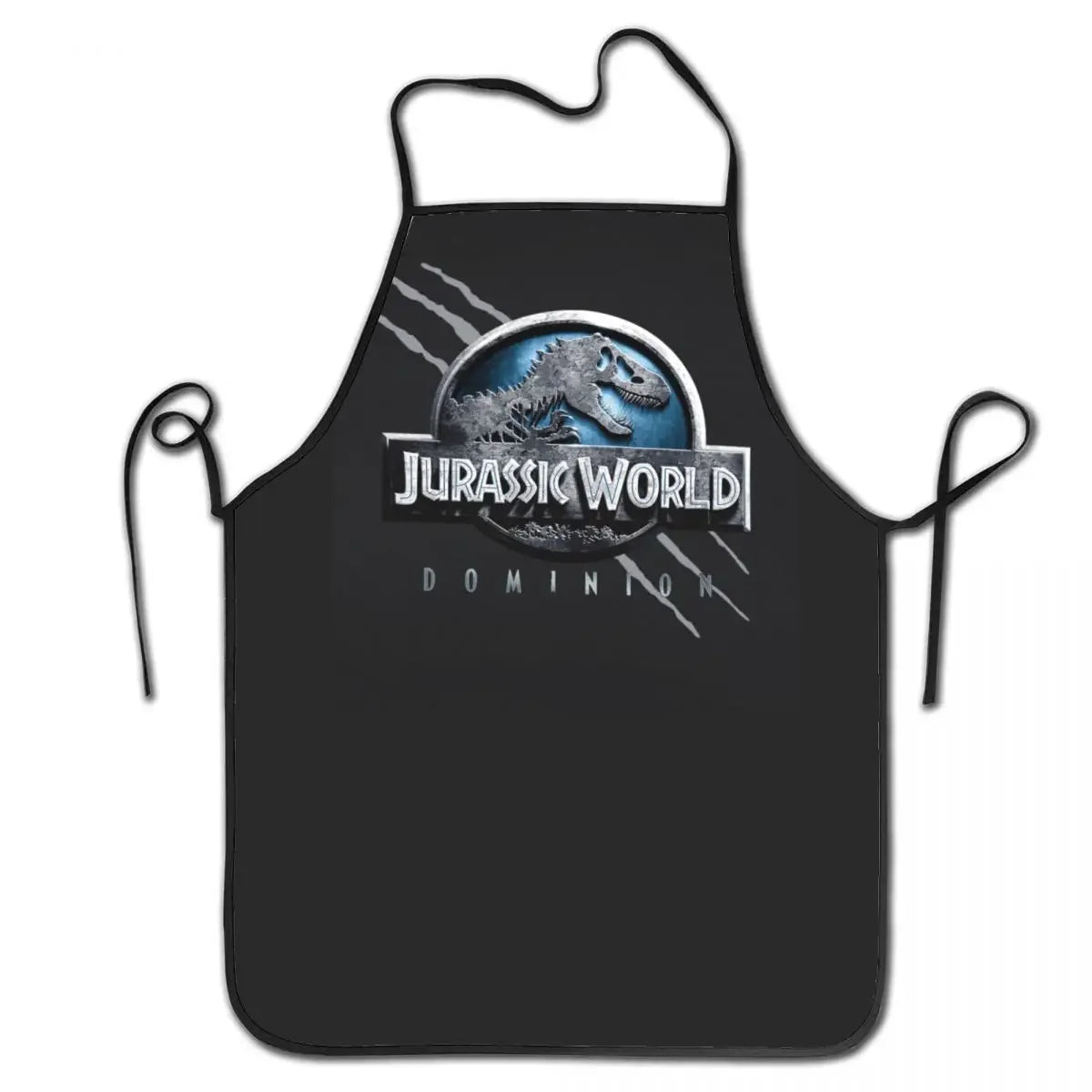 Tablier Jurassic Park Logo Dinosaure - Tablier de Cuisine Unisexe en Tissu Oxford - Cuisine Chez Nadine