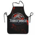 Tablier Jurassic Park Logo Dinosaure - Tablier de Cuisine Unisexe en Tissu Oxford - Cuisine Chez Nadine