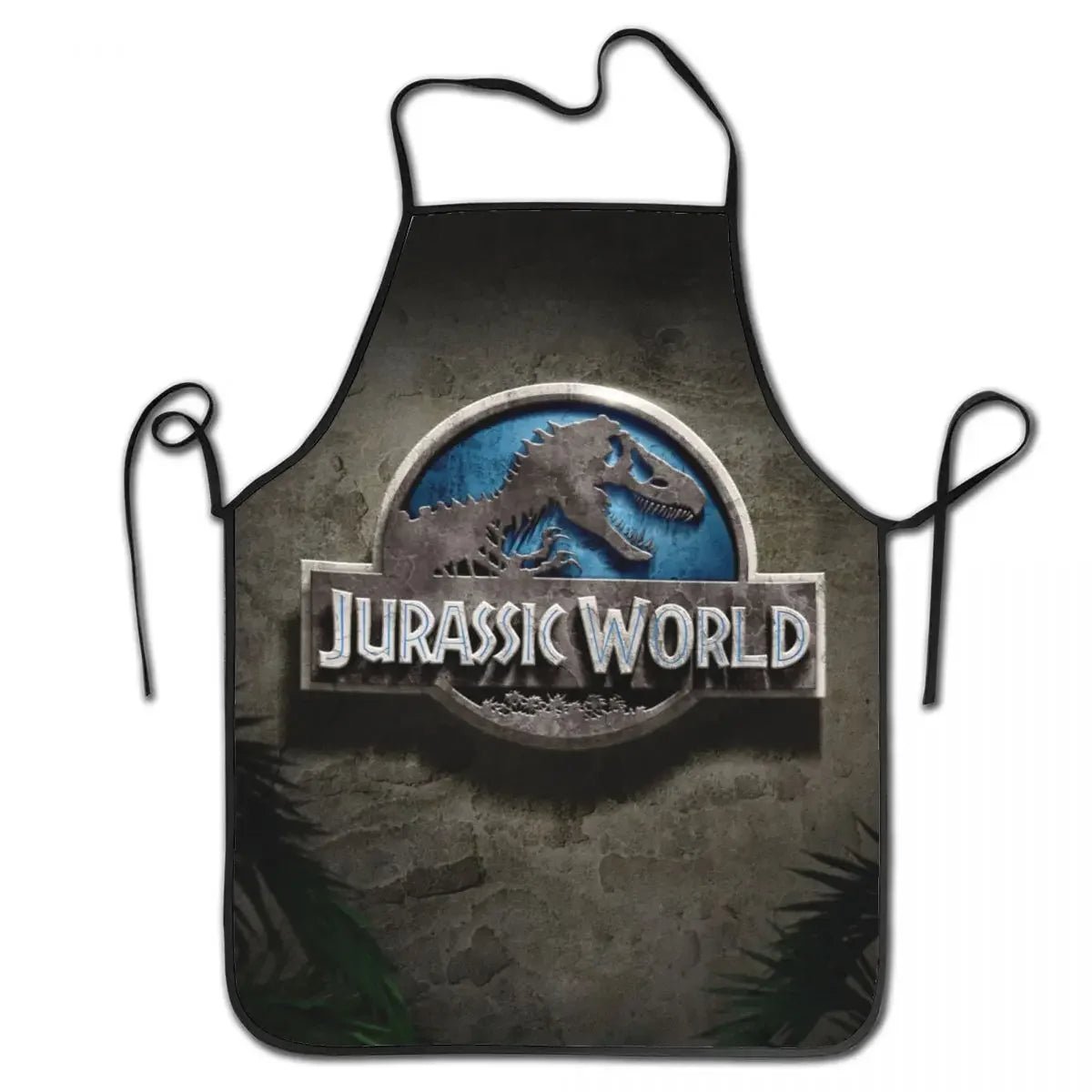 Tablier Jurassic Park Logo Dinosaure - Tablier de Cuisine Unisexe en Tissu Oxford - Cuisine Chez Nadine