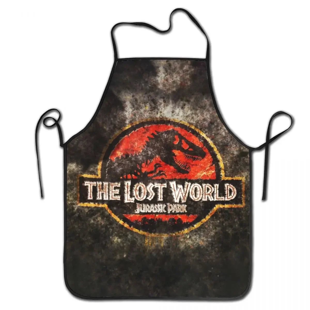 Tablier Jurassic Park Logo Dinosaure - Tablier de Cuisine Unisexe en Tissu Oxford - Cuisine Chez Nadine