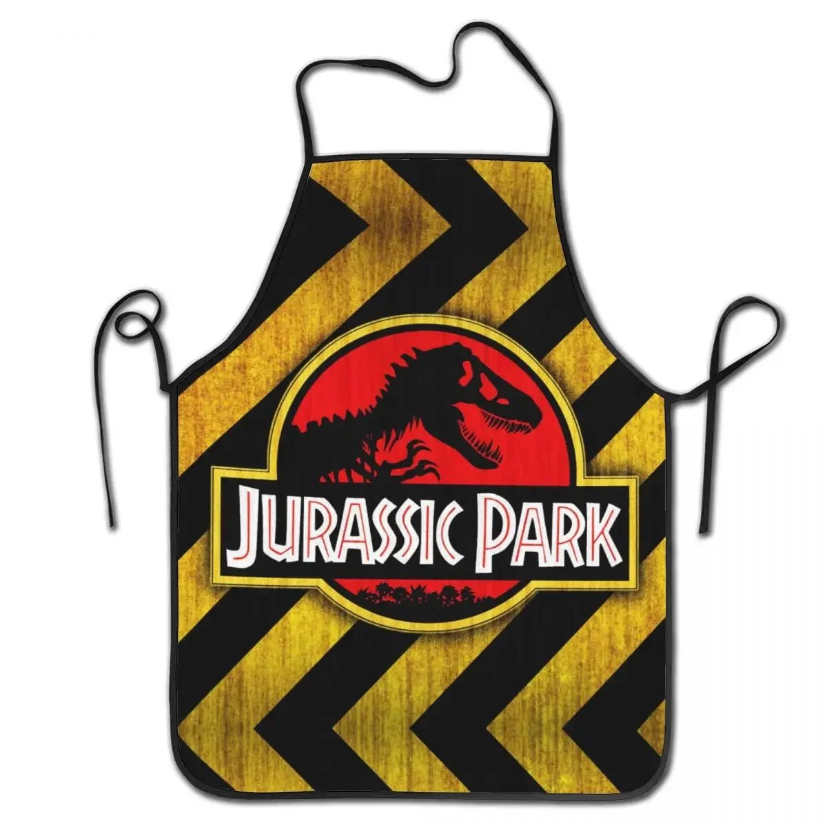 Tablier Jurassic Park Logo Dinosaure - Tablier de Cuisine Unisexe en Tissu Oxford - Cuisine Chez Nadine