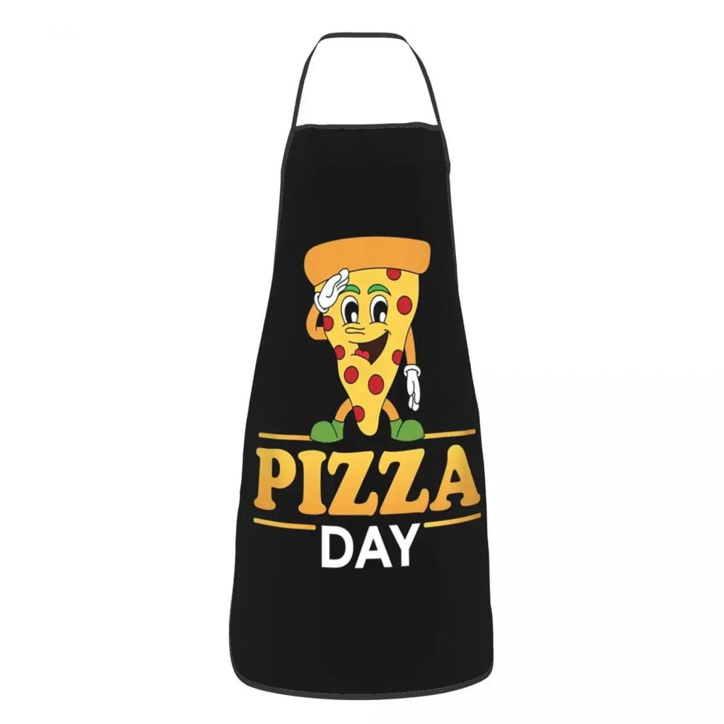 Tablier Pizza Day Unisexe - Tablier de Cuisine en Tissu Oxford pour Amateurs de Pizza - Cuisine Chez Nadine