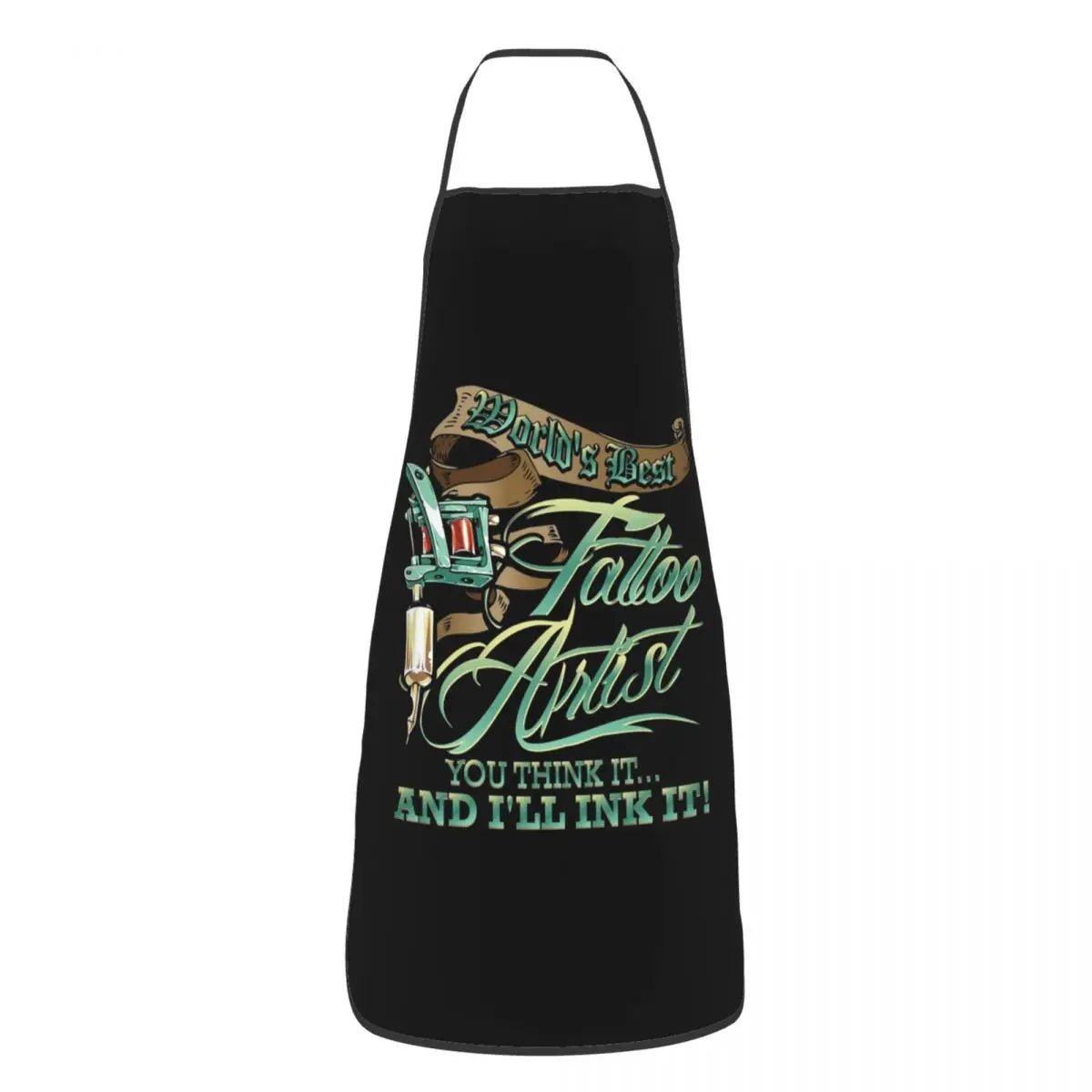 Tablier pour Tatoueur Personnalisé - Tablier Unisexe en Tissu Oxford pour Artistes et Cuisiniers - Cuisine Chez Nadine