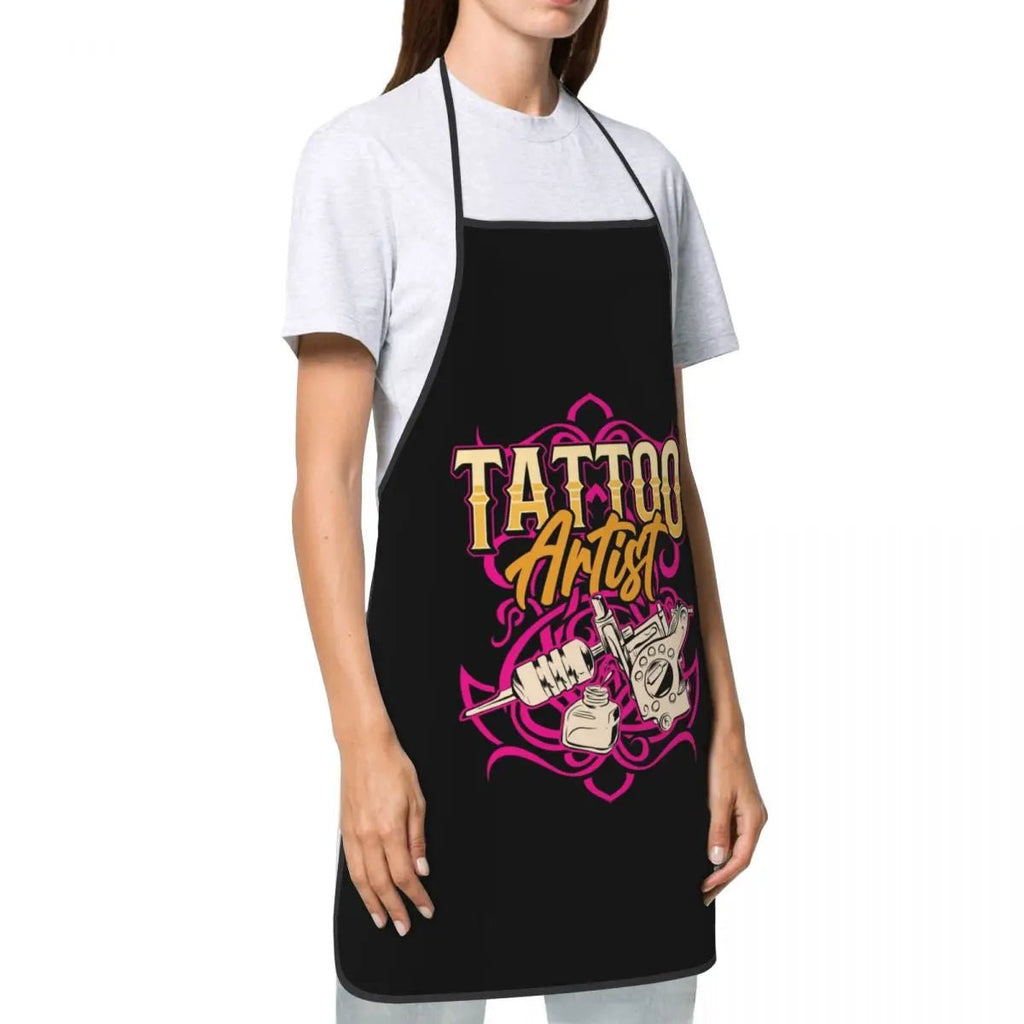 Tablier pour Tatoueur Personnalisé - Tablier Unisexe en Tissu Oxford pour Artistes et Cuisiniers - Cuisine Chez Nadine