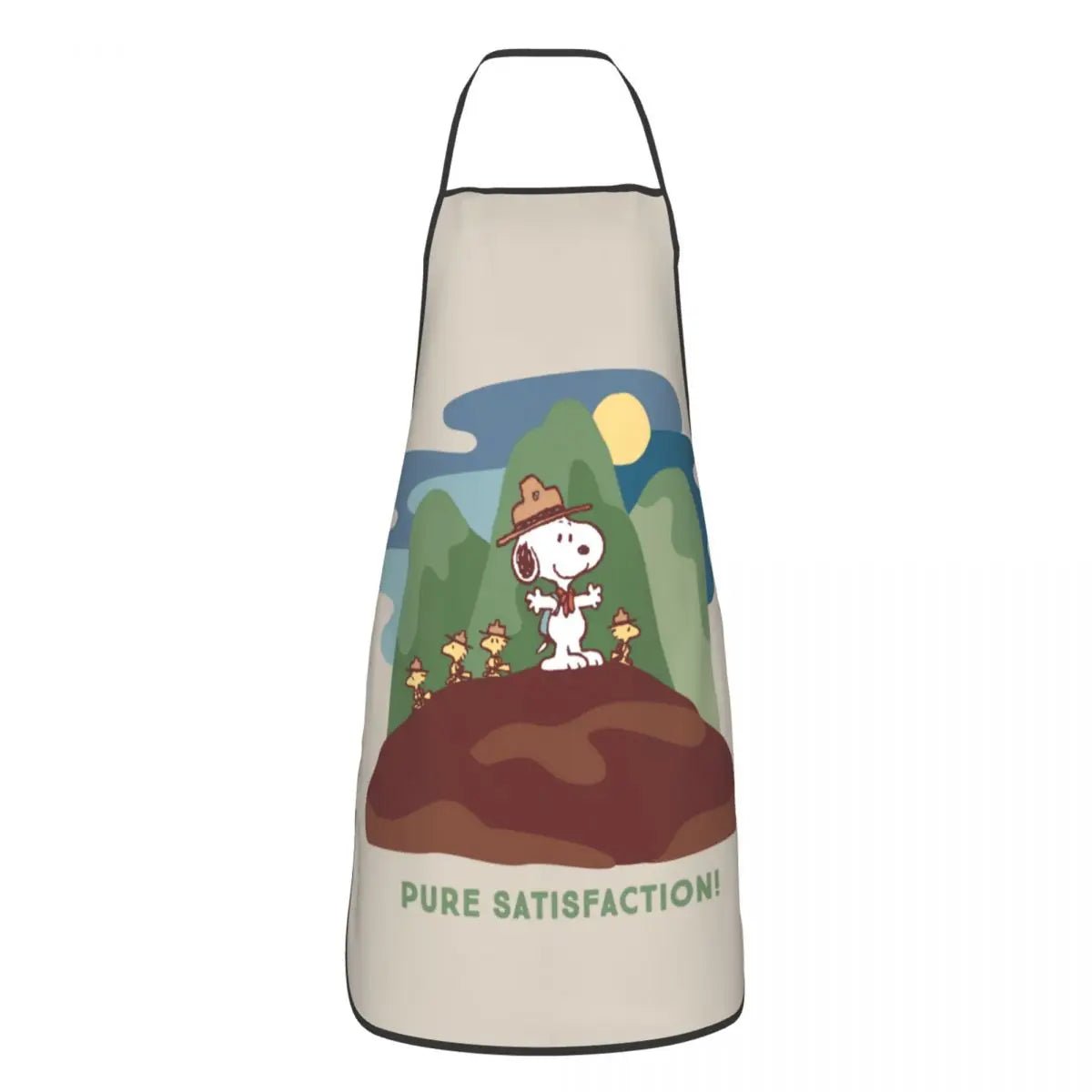 Tablier Snoopy Mignon Personnalisé - Tablier de Cuisine Unisexe Cartoon pour Homme et Femme - Cuisine Chez Nadine