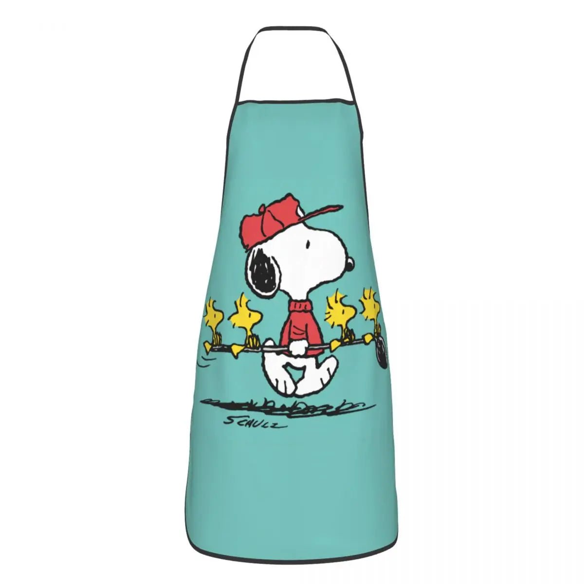 Tablier Snoopy Mignon Personnalisé - Tablier de Cuisine Unisexe Cartoon pour Homme et Femme - Cuisine Chez Nadine