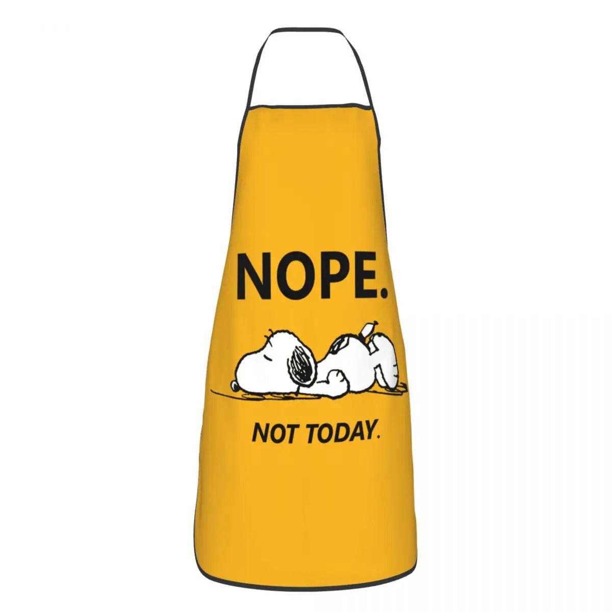 Tablier Snoopy Mignon Personnalisé - Tablier de Cuisine Unisexe Cartoon pour Homme et Femme - Cuisine Chez Nadine