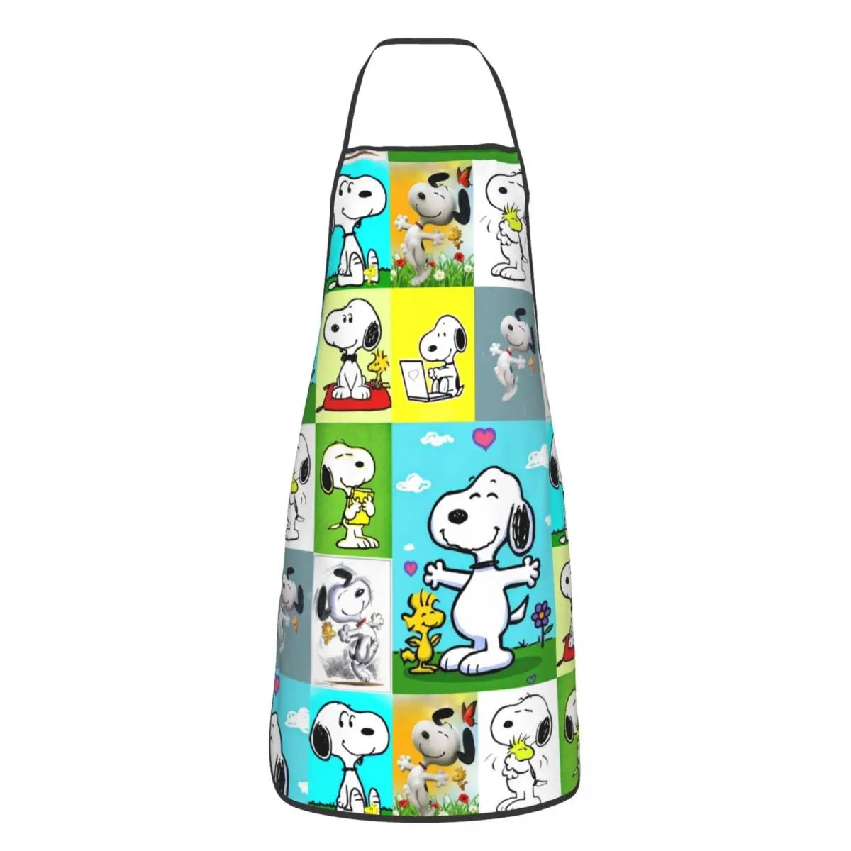 Tablier Snoopy Mignon Personnalisé - Tablier de Cuisine Unisexe Cartoon pour Homme et Femme - Cuisine Chez Nadine
