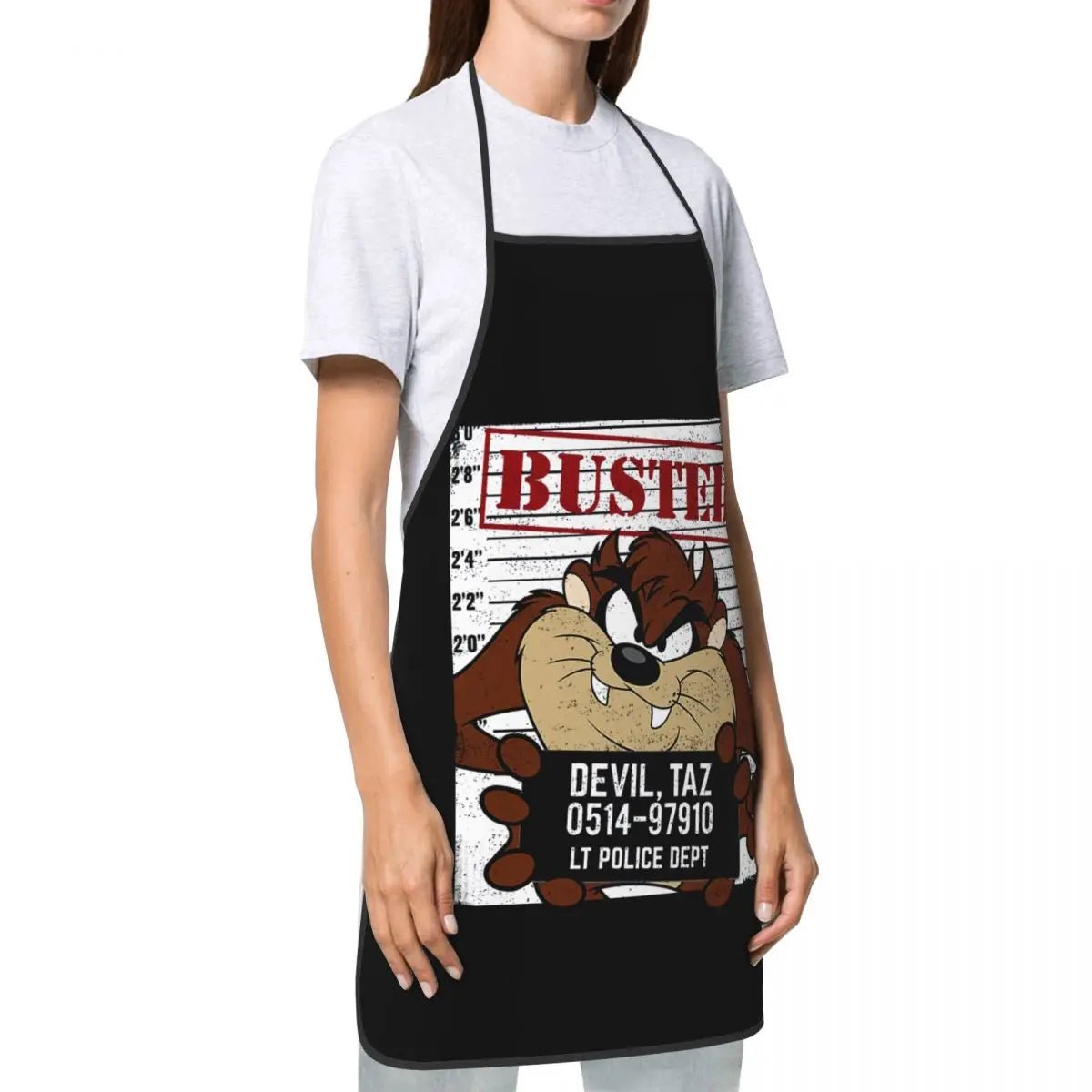 Tablier Taz Diable de Tasmanie - Tablier de Cuisine Unisexe Motif Cartoon Anime - Cuisine Chez Nadine