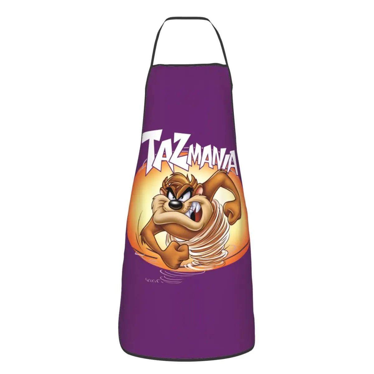 Tablier Taz Diable de Tasmanie - Tablier de Cuisine Unisexe Motif Cartoon Anime - Cuisine Chez Nadine