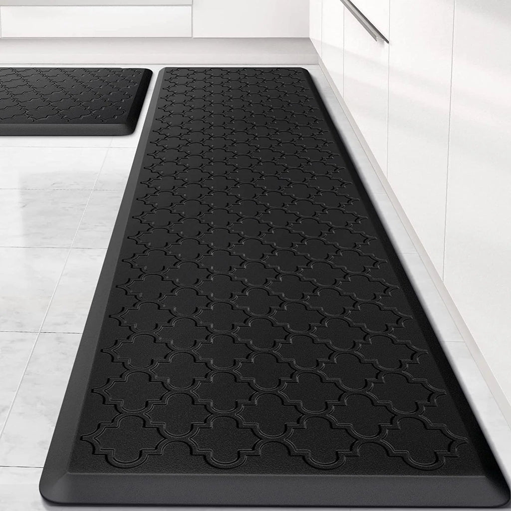 Tapis de Cuisine Anti - Fatigue Rembourré - Mousse Confort Imperméable Antidérapant pour Sol 440x1200mm - Cuisine Chez Nadine