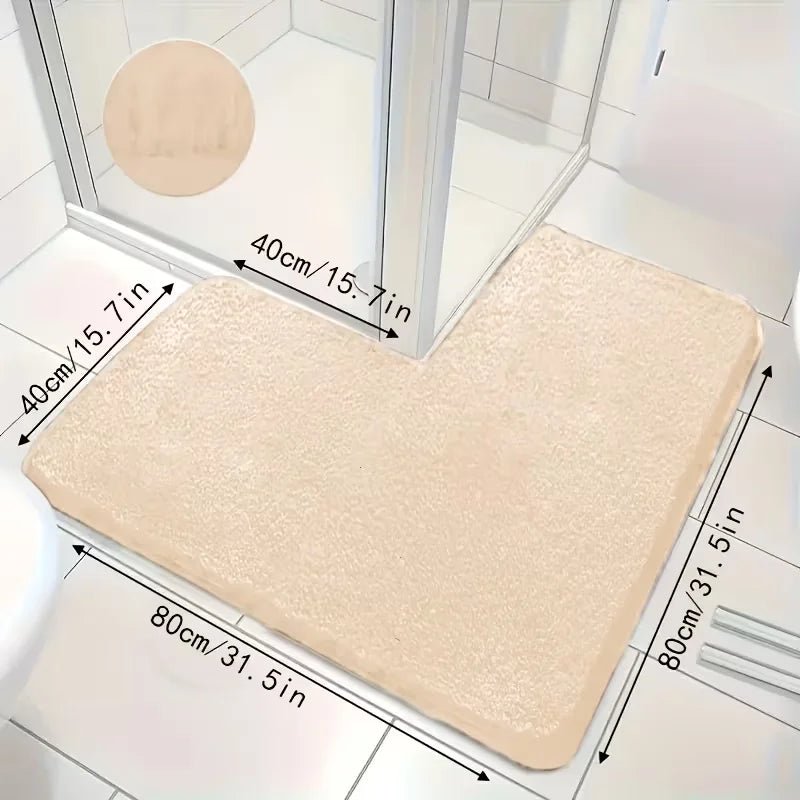 Tapis de Cuisine en Forme de L Grande Taille - Tapis Antidérapant Épais et Absorbant - Cuisine Chez Nadine