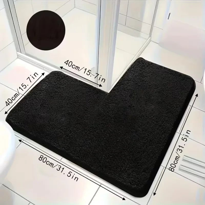 Tapis de Cuisine en Forme de L Grande Taille - Tapis Antidérapant Épais et Absorbant - Cuisine Chez Nadine